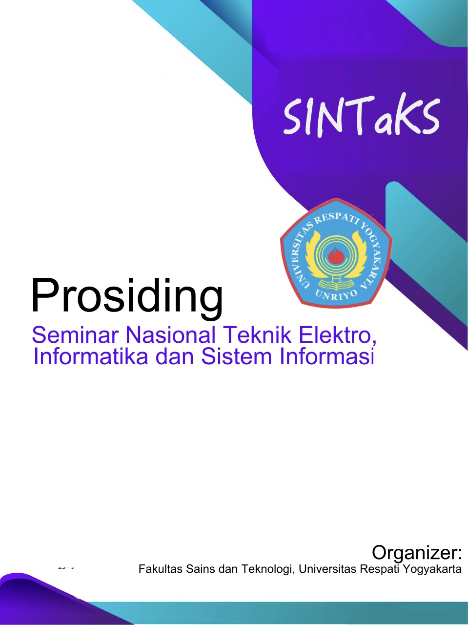 					View Vol. 2 No. 1 (2023): Prosiding Seminar Nasional Teknik Elektro, Informatika & Sistem Informasi (SINTaKS) 2023
				